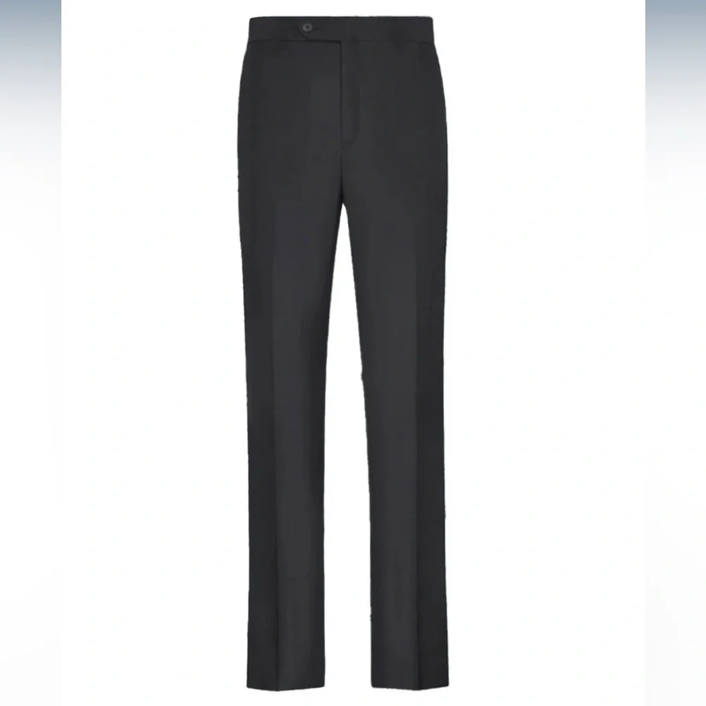 Regular Fit Classic Black Dress Pants!